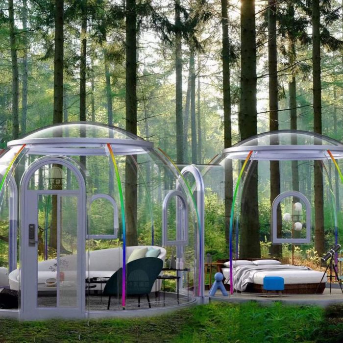 Combined Glamping Domes