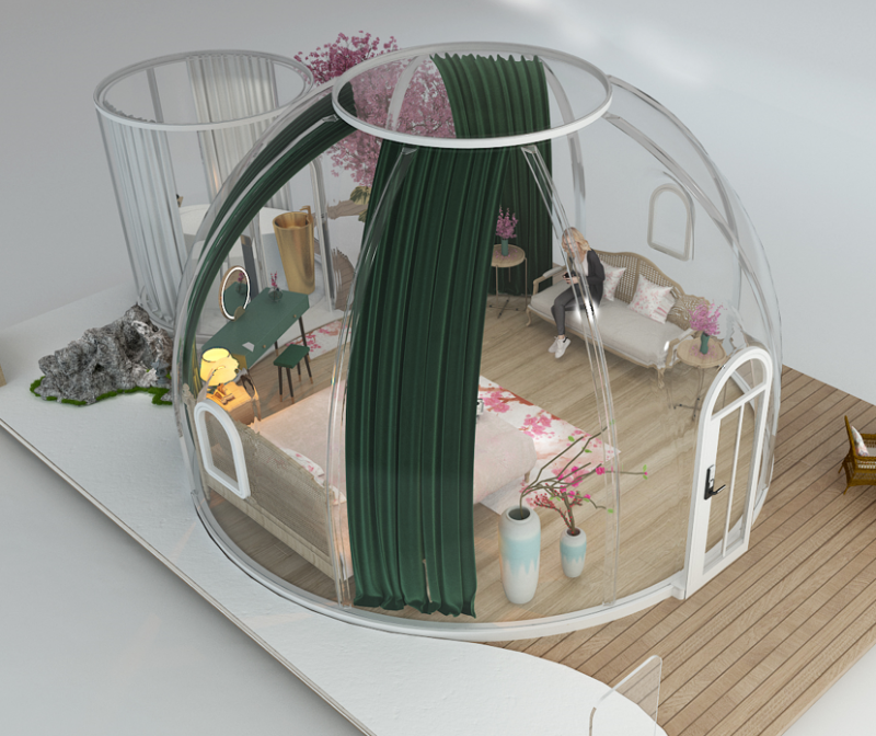 Products Excelite Dome How Much Does Glamping Dome Cost?