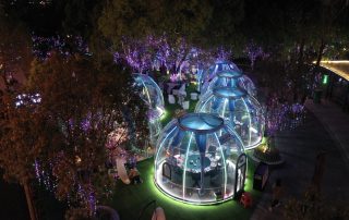 Bubble Dome Dining